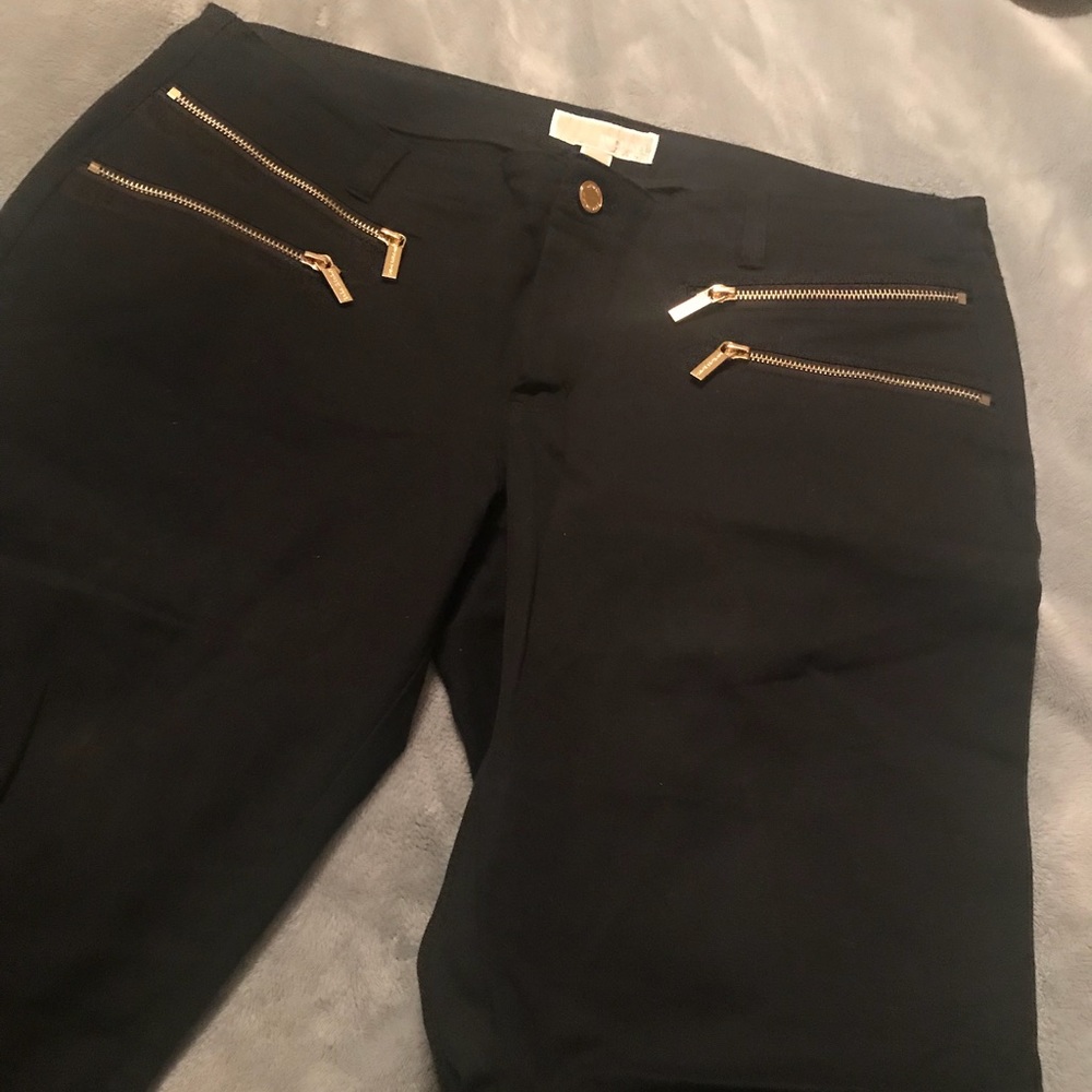 Michael Kors Black pants skinny/tapered ankle sz14